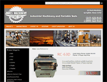 Tablet Screenshot of james-machinery.com